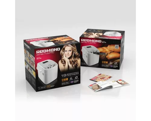 Хлебопечь REDMOND RBM-1908 белый