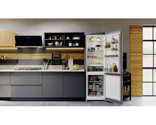 Холодильник Hotpoint HT 4200 S серебристый