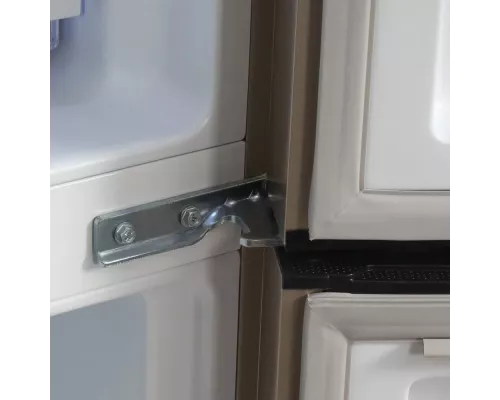 Холодильник Hyundai CS6073FV шампань/стекло