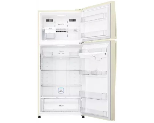 Холодильник LG GN-H702HEHL бежевый