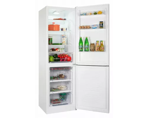 Холодильник Nordfrost NRG 162 NF W белое стекло