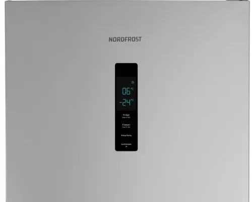 Холодильник Nordfrost RFC 390D NFS серебристый