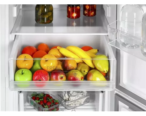 Холодильник Nordfrost RFC 390D NFS серебристый