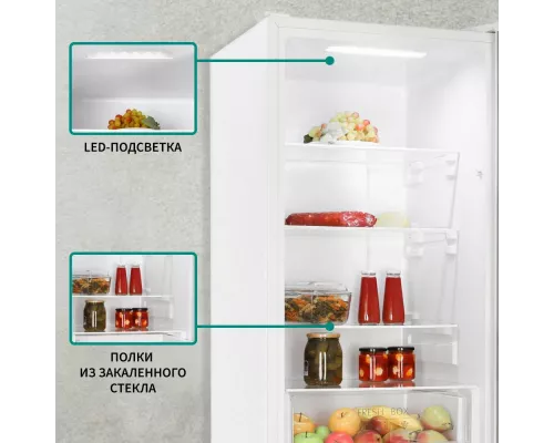 Холодильник Nordfrost RFC 390D NFW белый