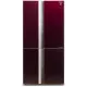 Холодильник Sharp SJ-GX98PRD темно-бордовый