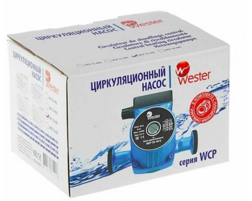 Циркуляционный насос Wester WCP 25/60G