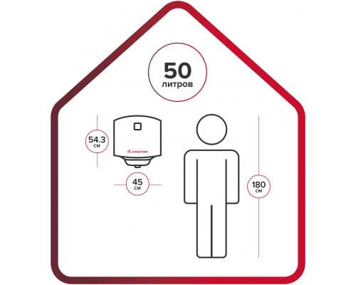 Электрический водонагреватель Ariston PRO1 R 50 V PL