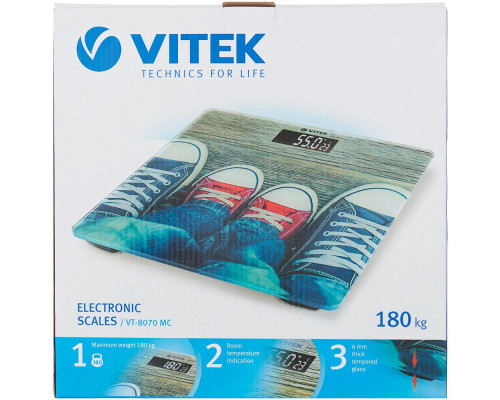 Весы напольные Vitek VT-8070 MC Весы напольные Vitek VT-8070 MC