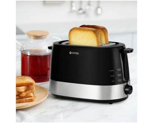 Тостер Vitek VT-1584 черный Тостер Vitek VT-1584 черный