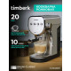 Кофеварка Timberk T-CM33039 серебристый