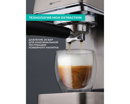 Кофеварка Timberk T-CM33040 серебристый Кофеварка Timberk T-CM33040 серебристый
