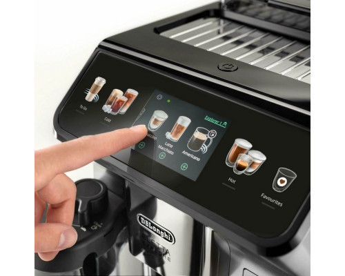 Кофемашина DeLonghi ECAM450.55.S серебристый/черный