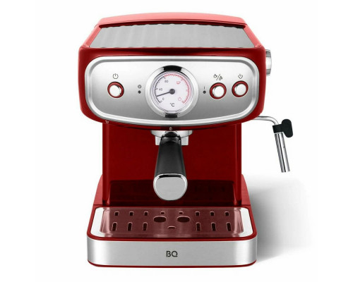 Кофеварка BQ CM1006 красный-стальной