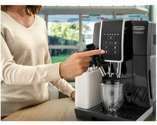 Кофемашина DeLonghi ECAM350.50.SB черный/серебристый