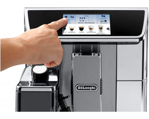 Кофемашина DeLonghi ECAM650.75.MS металлик/черный