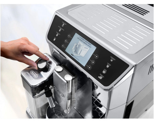 Кофемашина DeLonghi ECAM 650.55.MS серебристый