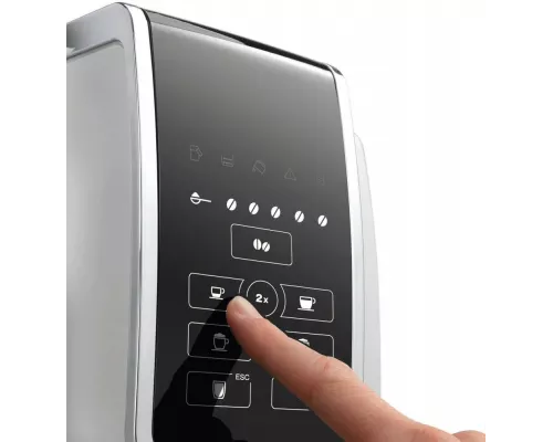 Кофемашина DeLonghi ECAM350.50.SB черный/серебристый