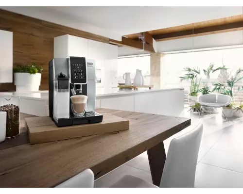 Кофемашина DeLonghi ECAM350.50.SB черный/серебристый