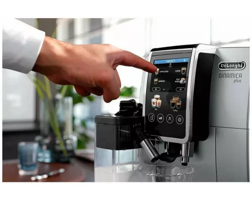 Кофемашина DeLonghi ECAM380.85.SB серебристый/черный