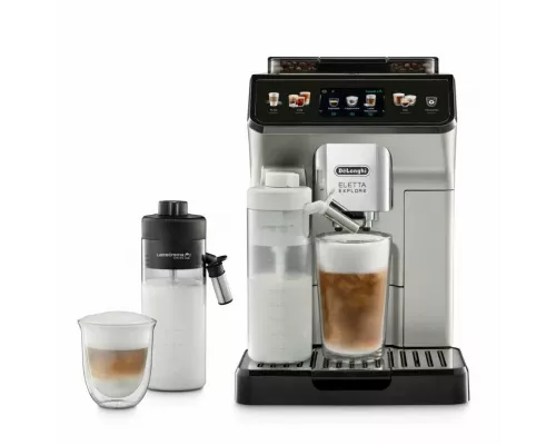 Кофемашина DeLonghi ECAM450.55.S серебристый/черный