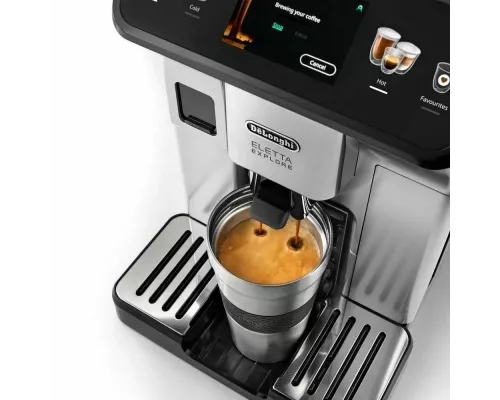 Кофемашина DeLonghi ECAM450.55.S серебристый/черный