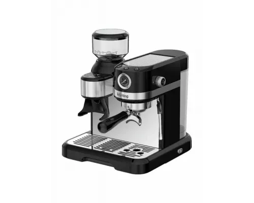 Кофемашина Korting KCM 1015 N Ottimo черный/серебристый