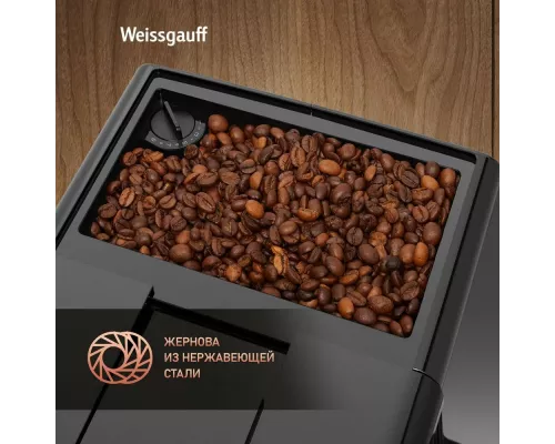 Кофемашина Weissgauff WCMI-576 черный