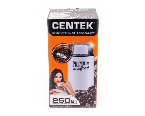 Кофемолка Centek CT-1360 White