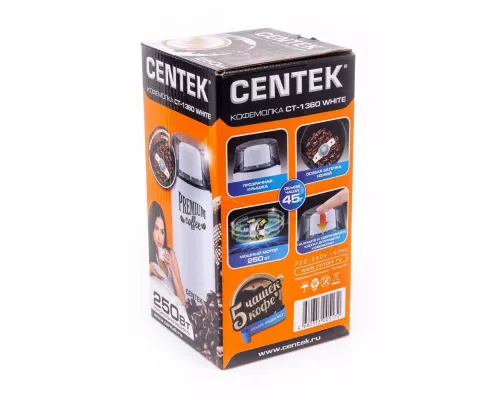 Кофемолка Centek CT-1360 White