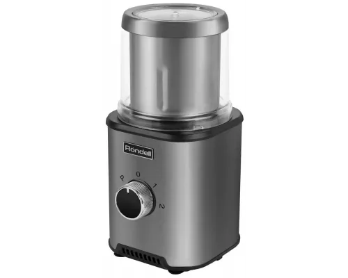 Кофемолка Rondell RDE-1150 (MC) серебро/черный