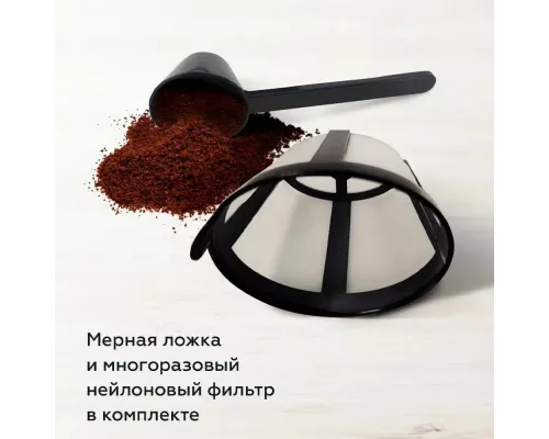 Кофеварка Blackton Bt CM1113 красный/черный