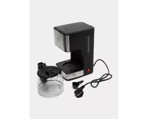 Кофеварка Centek CT-1144 серебристый/черный