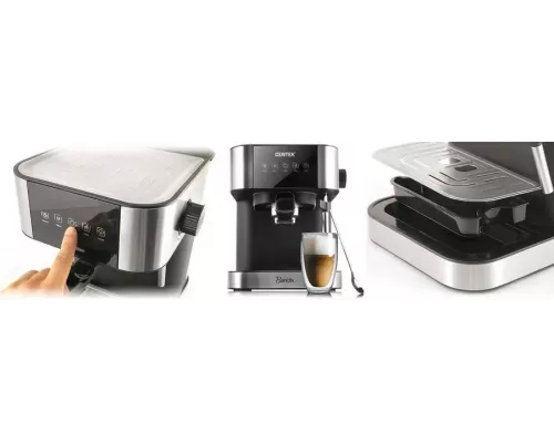 Кофеварка Centek CT-1164 серебристый