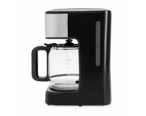 Кофеварка Hyundai HYD-1212 черный/серебристый