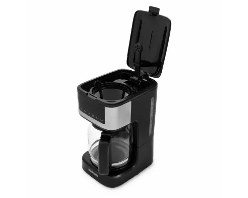 Кофеварка Hyundai HYD-1212 черный/серебристый