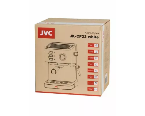 Кофеварка JVC JK-CF33 белый
