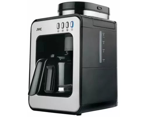 Кофеварка JVC JK-CF36 черный/серебристый