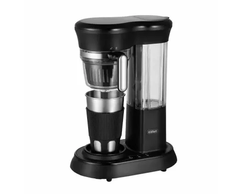 Кофеварка Kitfort КТ-7141 черный/нержавеющая сталь