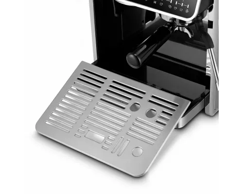 Кофеварка Kitfort КТ-7321 нержавеющая сталь/черный