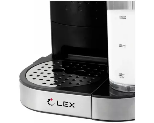 Кофеварка LEX LXCM 3503-1 черный