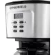 Кофеварка Maunfeld MF-722S серебристый/черный