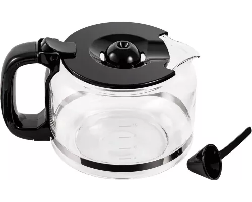 Кофеварка Maunfeld MF-722S серебристый/черный