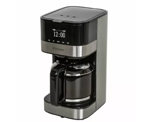Кофеварка Pioneer CM052D серебристый/черный