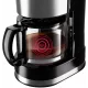 Кофеварка Redmond RCM-M1507 черный/серебристый
