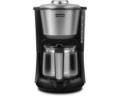 Кофеварка Rondell 1100-RE-01 серебристый/черный