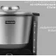 Кофеварка Rondell 1100-RE-01 серебристый/черный