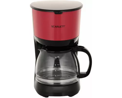 Кофеварка Scarlett SC-CM33013 красный/черный