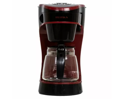Кофеварка Supra CMS-0655 черный/красный