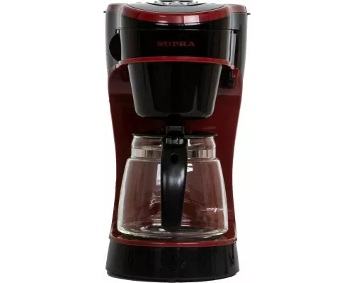 Кофеварка Supra CMS-0655 черный/красный