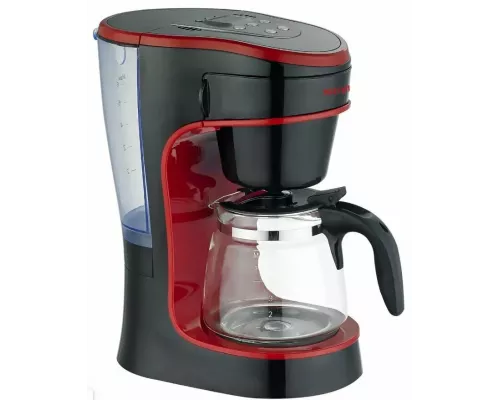 Кофеварка Supra CMS-0655 черный/красный